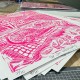 The Sun Worshippers Limited Edition Lino Print - Pink